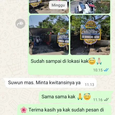 Pengiriman Papan Bunga Duka Margonda