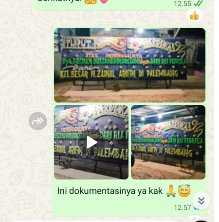 Pengiriman Papan Bunga Duka Margonda
