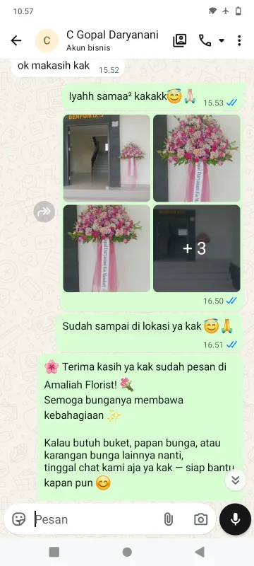 Pengiriman Karangan Bunga Margonda