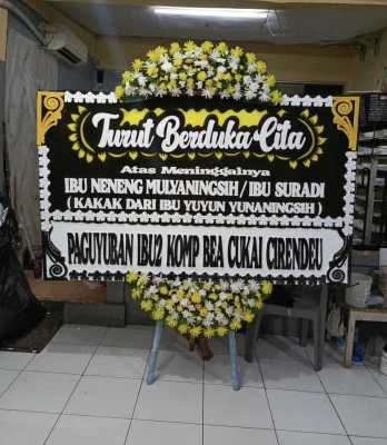 Papan Bunga di Margonda